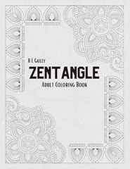 Zentangle coloring book d'occasion  Livré partout en France