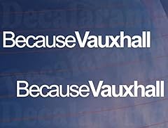 Car stickers vauxhall for sale  Delivered anywhere in UK