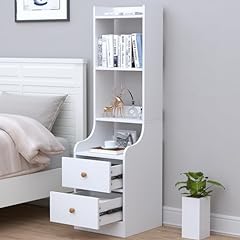 Tall nightstand drawers for sale  Delivered anywhere in USA 