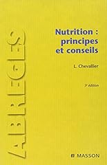 Nutrition principes conseils d'occasion  Livré partout en France