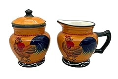 Ack rooster creamer for sale  Delivered anywhere in USA 