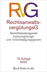 Rechtsanwaltsvergütungsgesetz gebraucht kaufen  Wird an jeden Ort in Deutschland