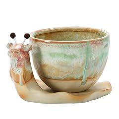 Creative stoneware snail for sale  Delivered anywhere in USA 