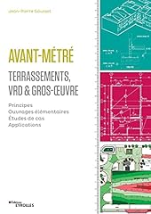 Métré terrassement vrd d'occasion  Livré partout en France