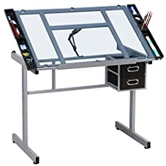 Yaheetech drawing desk for sale  Delivered anywhere in USA 