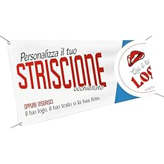 Striscione banner personalizza usato  Spedito ovunque in Italia 