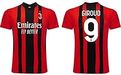 3R SPORT S.R.L. Maillot officiel Giroud Milan 2021-2022, occasion d'occasion  Livré partout en France