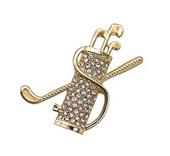 Golf brooch golf for sale  Delivered anywhere in UK