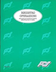 Registro operazioni per usato  Spedito ovunque in Italia 