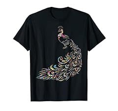 Shirt regalo pavone usato  Spedito ovunque in Italia 