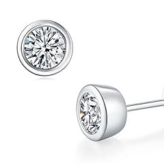 Moissanite diamond earrings for sale  Delivered anywhere in USA 