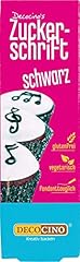 Decocino zuckerschrift schwarz gebraucht kaufen Decocino zuckerschrift schwarz gebraucht kaufen  Wird an jeden Ort in Deutschland