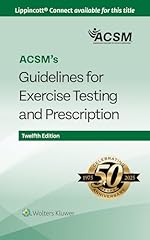 Acsm guidelines exercise for sale  Delivered anywhere in UK