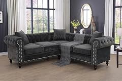 Sienwiey chesterfield sectiona for sale  Delivered anywhere in USA 
