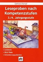Leseproben kompetenzstufen 3 gebraucht kaufen  Wird an jeden Ort in Deutschland
