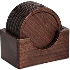 Wood coasters holder for sale  Delivered anywhere in USA 