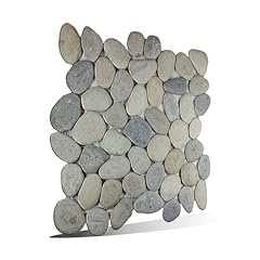 Pebbletile.co grey pebble for sale  Delivered anywhere in USA 