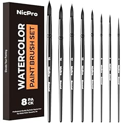 Nicpro pinceaux aquarelle d'occasion  Livré partout en France