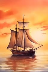 Sunset old sailing for sale  Delivered anywhere in UK