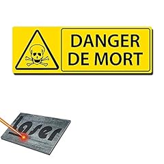 Plaque gravée autocollante d'occasion  Livré partout en France