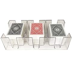 Yuanhe 9 Deck Clear Canasta Playing Card Tray for sale  Delivered anywhere in Canada