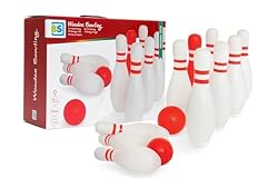 Toys bowling legno usato  Spedito ovunque in Italia 