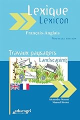 Lexique travaux paysagers d'occasion  Livré partout en France