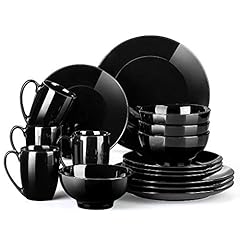 Lovecasa black dinnerware for sale  Delivered anywhere in USA 