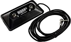 HQRP Multi-purpose 2-Button Guitar Amp Footswitch works with Peavey 03022910 03008010 03330850 Replacement fits TransTube Bandit DeltaBlues Supreme Head Ecoustic 112 Mark VIII amps plus Coaster for sale  Delivered anywhere in Canada