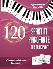 120 spartiti pianoforte usato  Spedito ovunque in Italia 