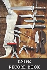 Knife record book for sale  Delivered anywhere in USA 