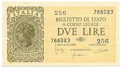 Cartamoneta.com lire biglietto usato  Spedito ovunque in Italia 