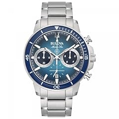 Bulova chronograph marine for sale  Delivered anywhere in UK