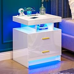 Woovivs white nightstand for sale  Delivered anywhere in USA 