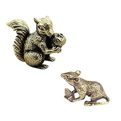 Brass squirrel mouse for sale  Delivered anywhere in USA 