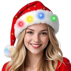 Led santa hat for sale  Delivered anywhere in USA 