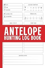 Antelope hunting log for sale  Delivered anywhere in USA 