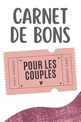 Carnet bons couples d'occasion  Livré partout en France