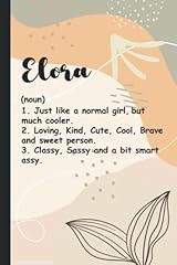 Elora elora notebook for sale  Delivered anywhere in UK