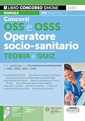 Concorsi oss osss usato  Spedito ovunque in Italia 