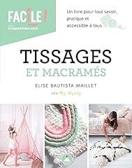 Tissages macramés d'occasion  Livré partout en Belgiqu