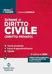 Schemi diritto civile usato  Spedito ovunque in Italia 
