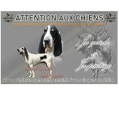Pancarte attention chien d'occasion  Livré partout en France