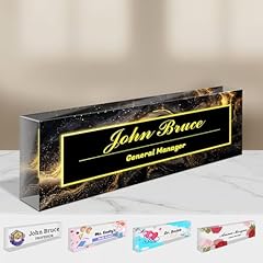 Custom name plate for sale  Delivered anywhere in USA 