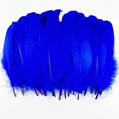 Pcs blue feathers for sale  Delivered anywhere in UK