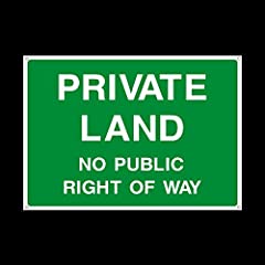 Private land public for sale  Delivered anywhere in UK