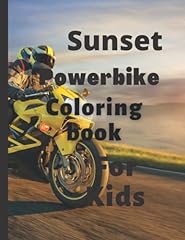 Sunset powerbike coloring d'occasion  Livré partout en France