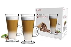 Latte glasses coffee for sale  Delivered anywhere in UK