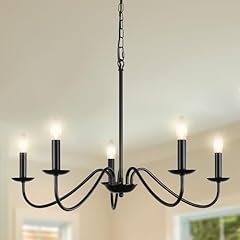 Ashuaqi black chandelier for sale  Delivered anywhere in UK