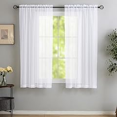 Sheer white curtains for sale  Delivered anywhere in USA 